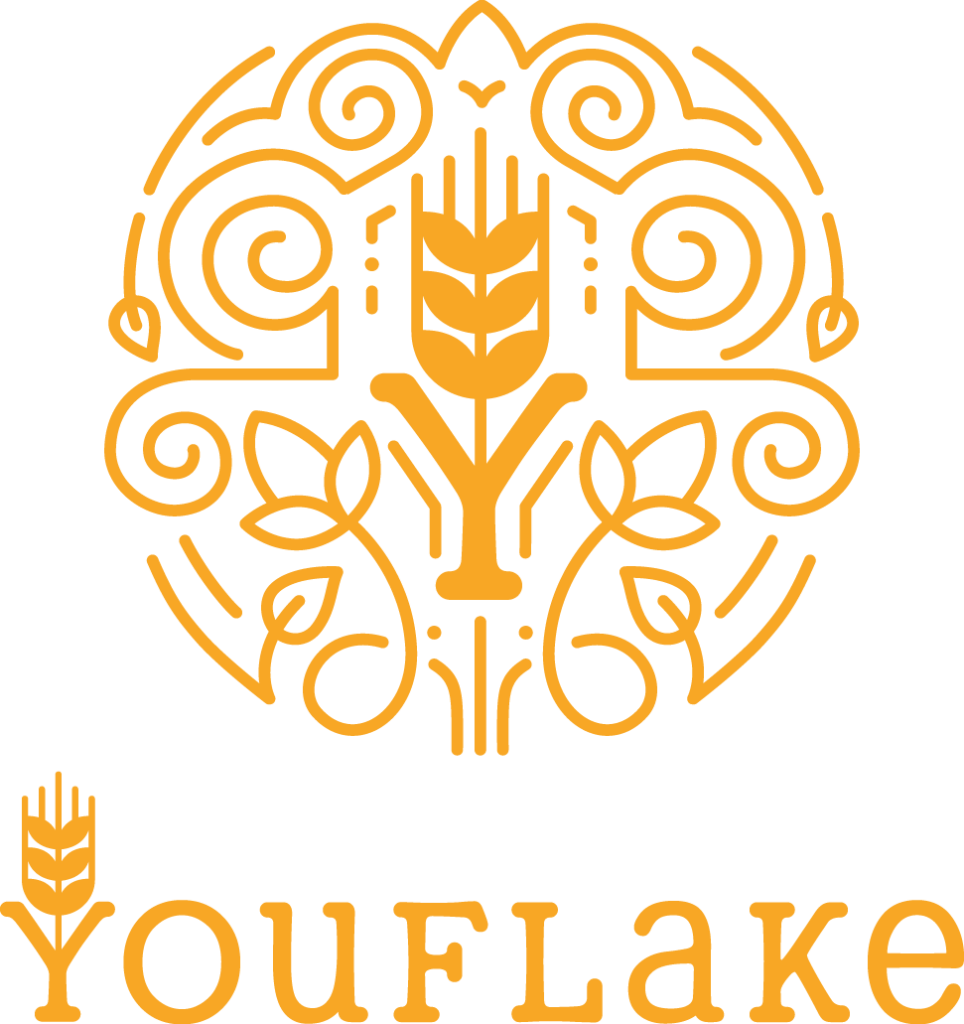 YouFlake Logo mit Signet