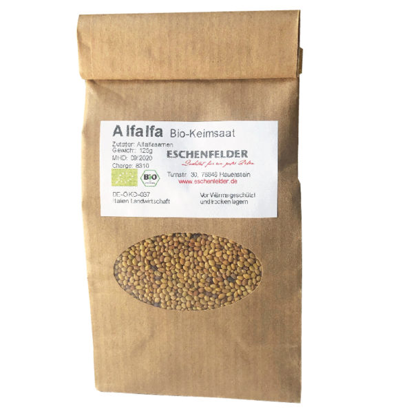 Alfalfa Bio Keimsaat 125 g